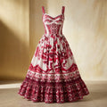 Heritage Rose Print Sundress