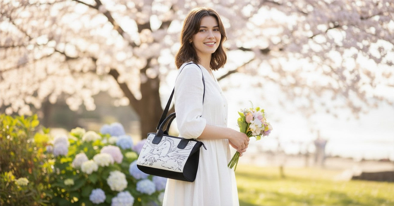 Maison Soléa Équestre Outline Tote