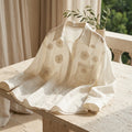 Silk Bloom Oversized Shirt