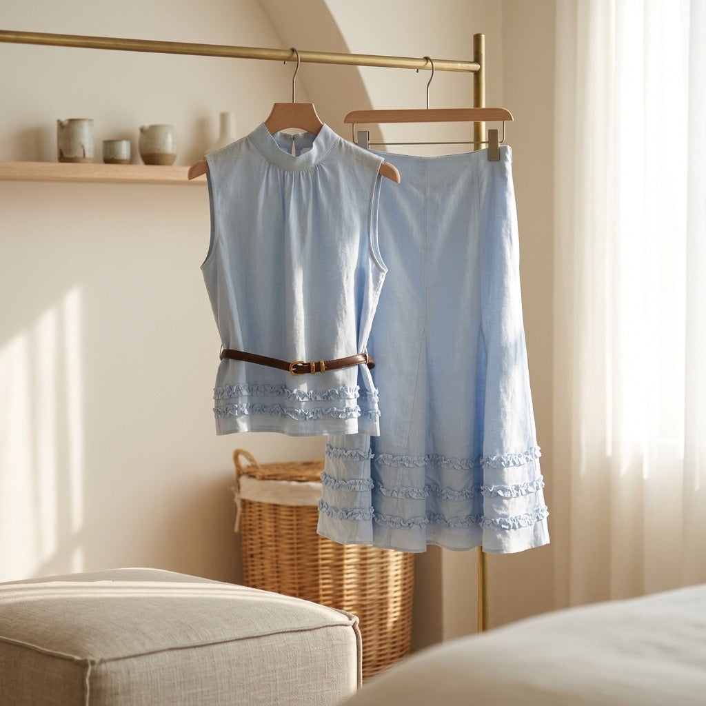 Heritage Mist Woven Set
