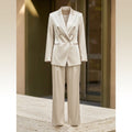 Luxe Satin Power Suit Set
