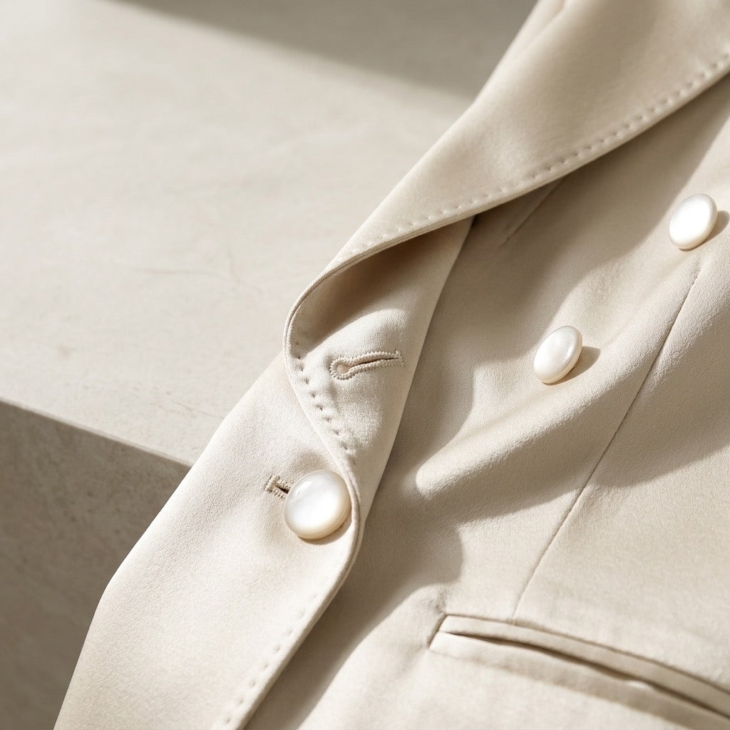 Luxe Satin Power Suit Set