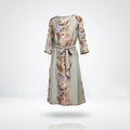 Heritage Flora Belted Midi Dress