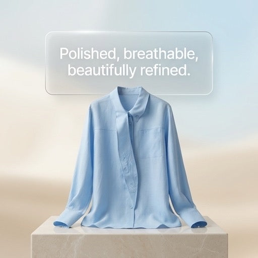 Heritage Silk-Touch Poet Blouse