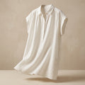 Airy Artisan Linen Tunic Dress