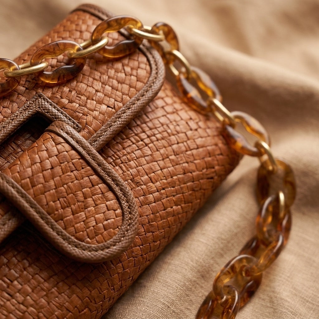 Aurelia Weave Clutch