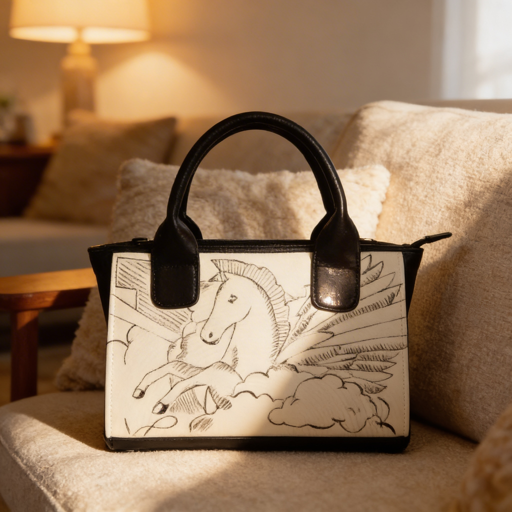 Maison Soléa Équestre Outline Tote