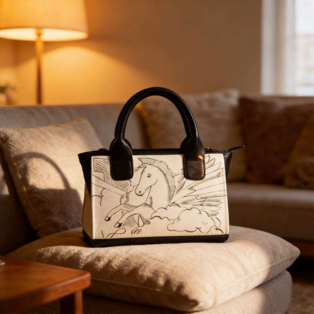 Maison Soléa Équestre Outline Tote
