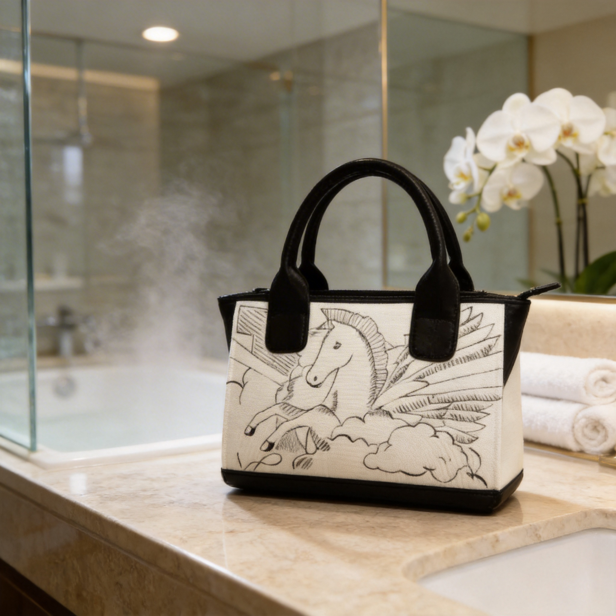 Maison Soléa Équestre Outline Tote