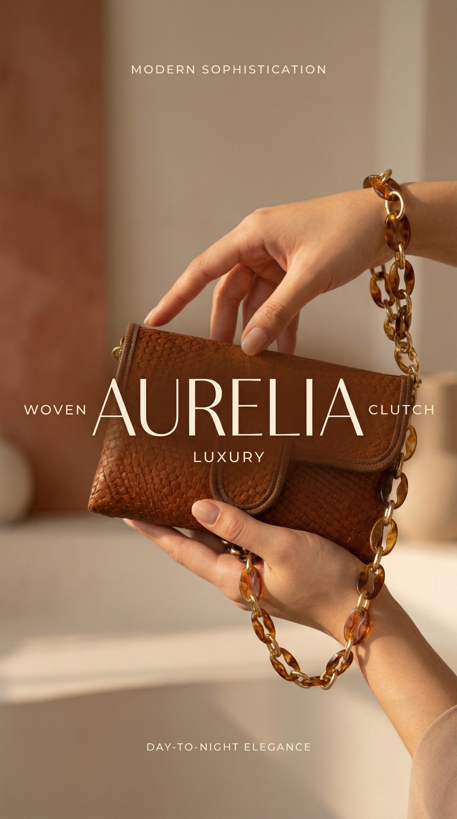 Aurelia Weave Clutch
