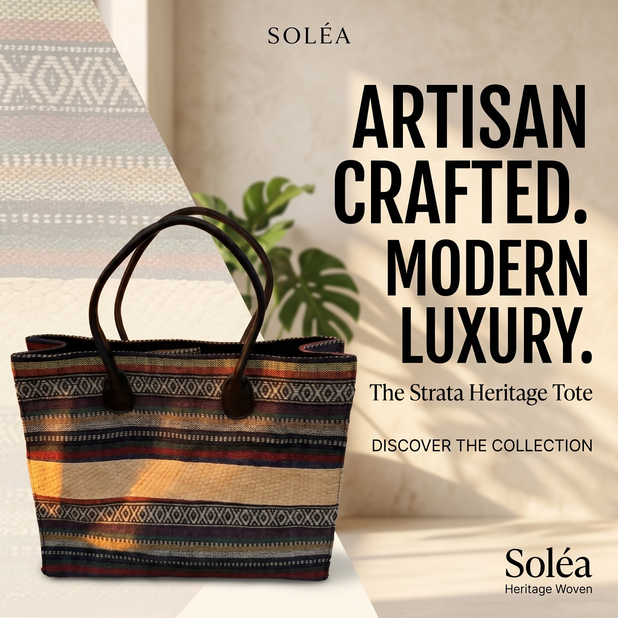 Soléa Strata Heritage Tote